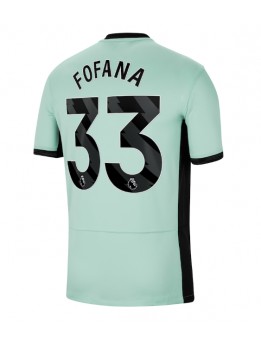 Chelsea Wesley Fofana #33 Ausweichtrikot 2023-24 Kurzarm